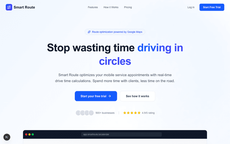Smart Route — route optimization